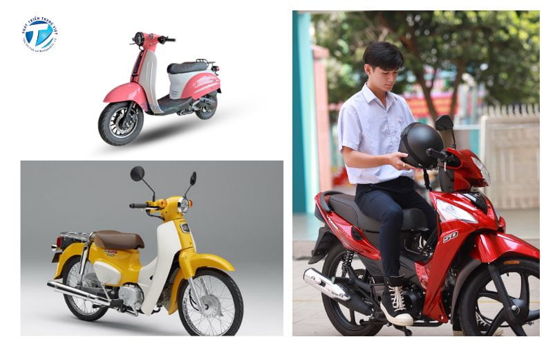 Xe máy 50cc thiết kế hiện đại
